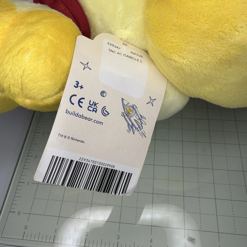 Build-A-Bear Animal Crossing New Horizons‎ Isabelle Summer Plush Toy